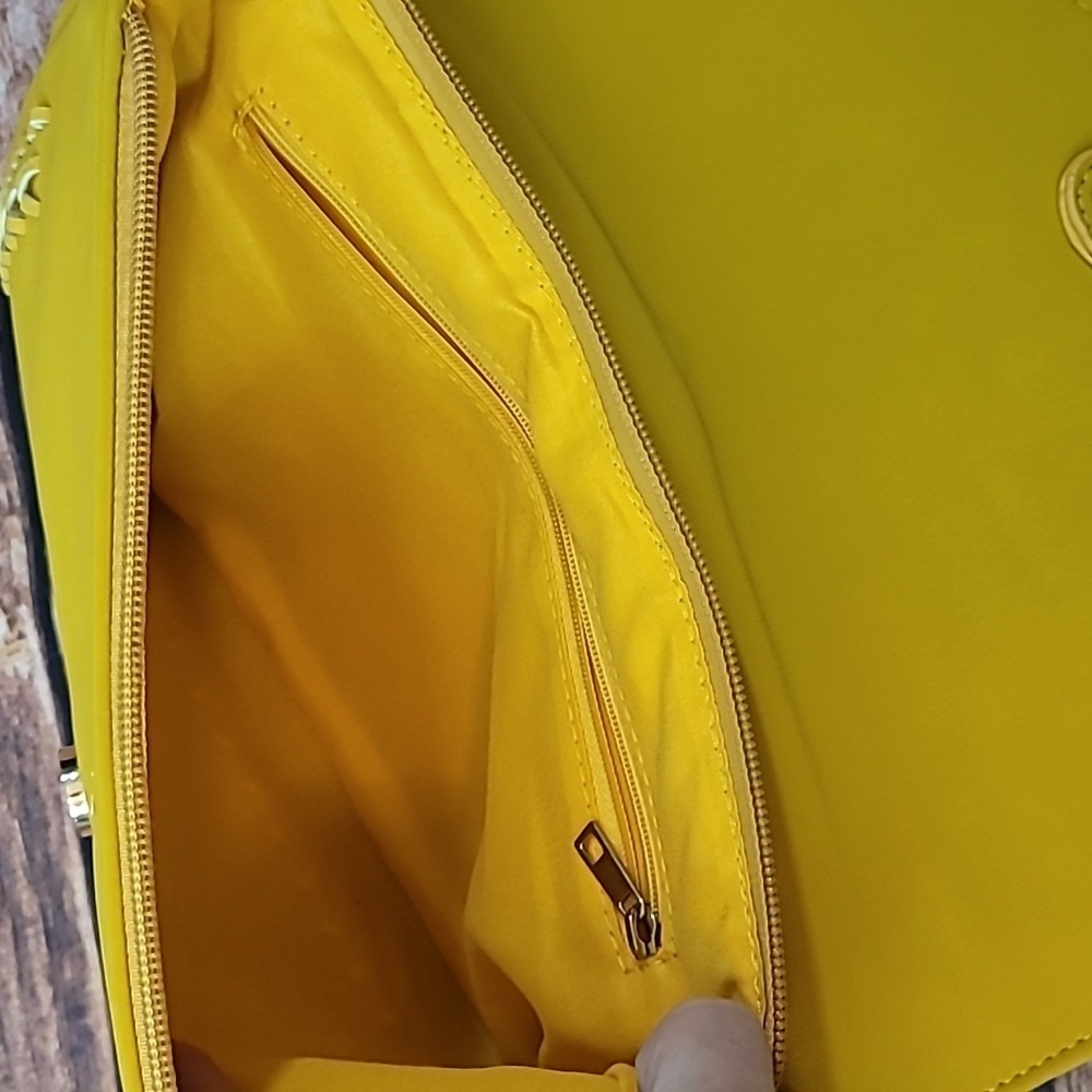 Boho Yellow Crossbody Purse - Picture 13 of 14